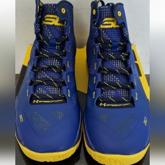 NWT UA CURRY 2 DUB NATION Size 12 Basketball - Picture 2 of 14